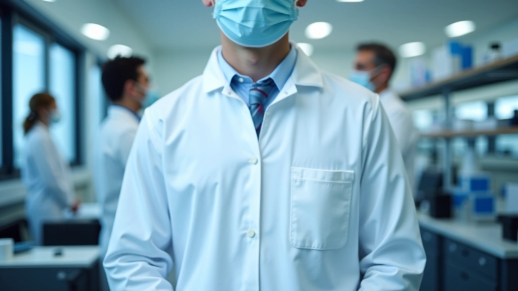 Hochmodernes Forschungslabor mit wissenschaftlichen Geräten und Fachpersonal